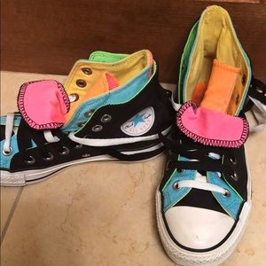 Double Up Neon All Star Converse